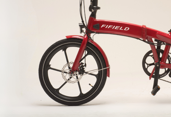 Mag wheels. No spokes. No flats.